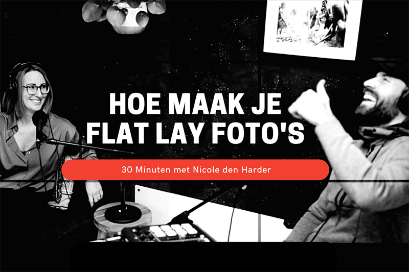 Hoe maak je flat lay fotos?