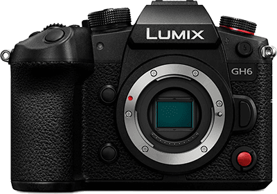 Panasonic Lumix DC-GH6 - voorkant zonder lens