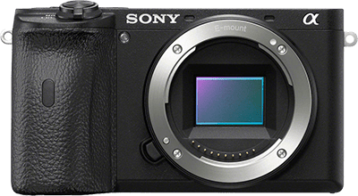 Sony a6600 - voorkant zonder lens