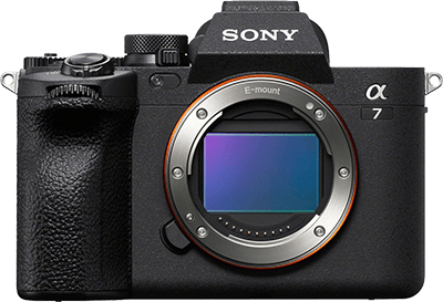 Sony a7 IV - voorkant zonder lens