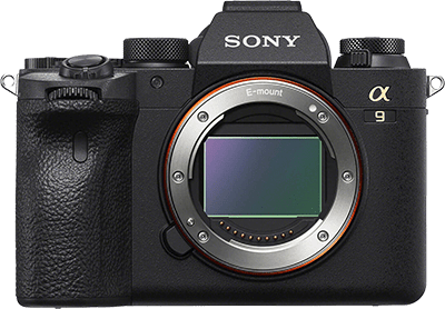 Sony a9 II - voorkant zonder lens