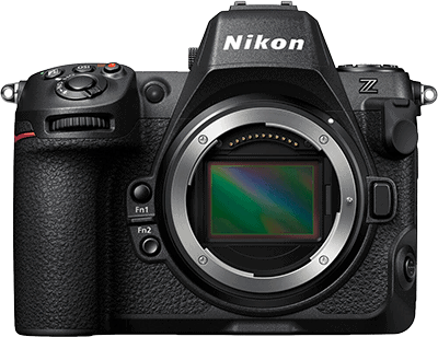 Nikon Z8 - Voorkant zonder lens