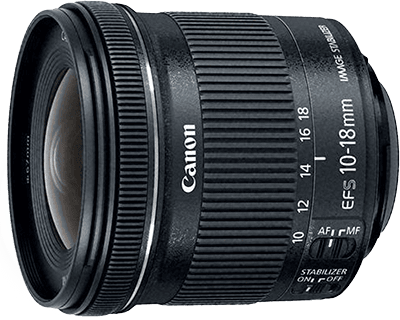 Canon EF-S 10-18mm F4.5–5.6 IS STM
