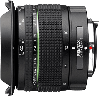HD Pentax-DA 10-17mm F3.5-4.5 ED fisheye