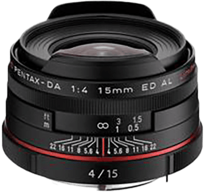HD Pentax DA 15mm F4 ED AL Limited