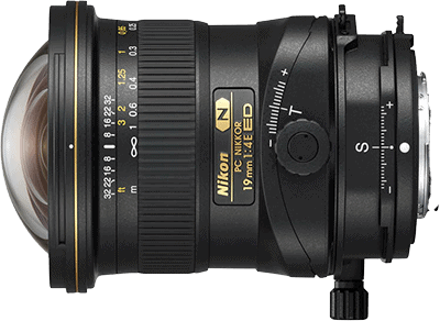 Nikon PC Nikkor 19mm F4E ED