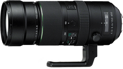 Pentax D FA 150-450mm F4.5-5.6 ED DC AW