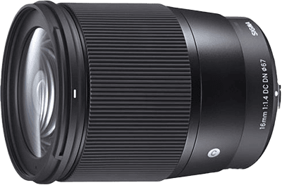 Sigma 16mm F1.4 DC DN C (E EF-M mounts)