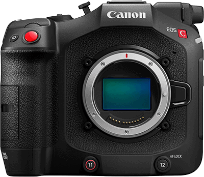 Canon EOS C80 - voorkant zonder lens